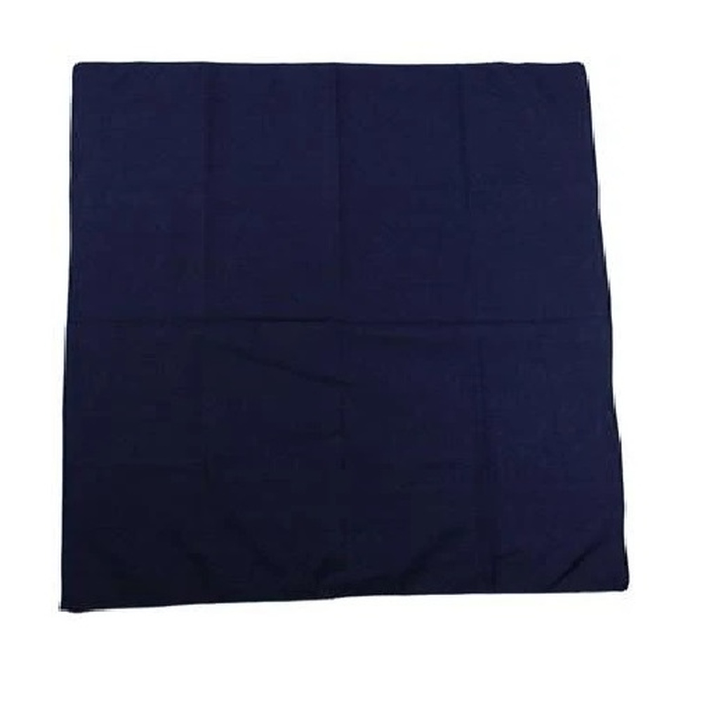Zac's Alter Ego - Effen marine blauw Bandana - Blauw